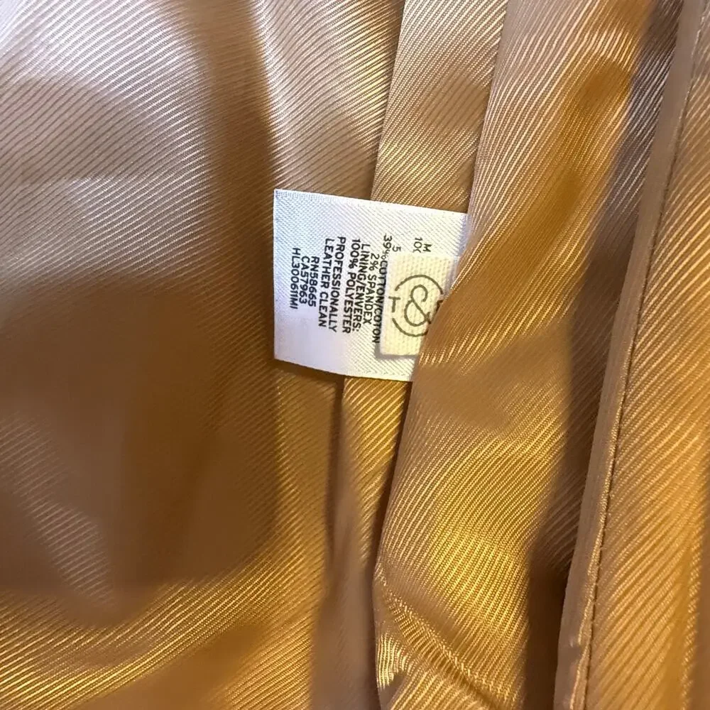 Treasure & Bond Nordstrom Leather Moto Jacket Sz S